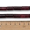 Dyed Natural Malaysia Jade Beads Strands G-C285-B01-01D-5