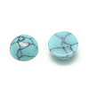 Synthetic Turquoise Cabochons TURQ-S290-12C-10mm-2