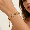 Women's 304 Stainless Steel Bracelets WGEDF3A-01-2