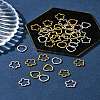 50Pcs Tibetan Style Alloy Bead Frame TIBEB-FS0001-10AS-11