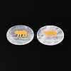 Natural Quartz Crystal Cabochons G-T143-28O-1