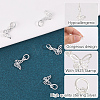 5Pcs 925 Sterling Silver Charms STER-BBC0009-44C-6