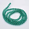 Faceted Bicone Glass Beads Strands LS-EGLA-P017-3mm-09-2