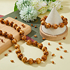 DICOSMETIC 500Pcs Natural Wood Beads WOOD-DC0001-15-4