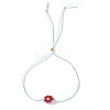 Flower Resin Beaded Slider Bracelets for Women SL9741-7-1