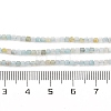 Natural Flower Amazonite Beads Strands G-F770-A03-02-5