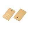 304 Stainless Steel Pendants SA-CBA1839-21G-E-2