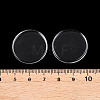 25MM Clear Glass Cabochons X-GGLA-S602-1-3