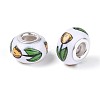 Opaque Resin European Beads RPDL-T004-01E-2