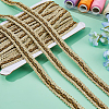 14.5M Polyester Lace Trim Ribbon OCOR-WH0101-244A-3
