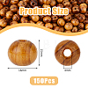 DICOSMETIC Natural Wood Beads WOOD-DC0001-16A-2