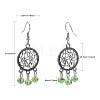 Tibetan Style Chandelier Earrings EJEW-JE00537-3
