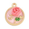 Alloy Enamel Pendants AL-CBAD5CF-01G-A-1