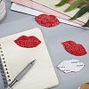 Heart Shape Glass Rhinestone Car Stickers RB-FH0001-002-6