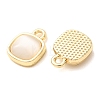 Alloy & Glass Pendants AL-CBA7256-08G-01-3