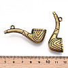 Tibetan style Alloy Pendants FIND-M021-09AG-3