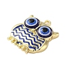 Glitter Zinc Alloy Enamel Pendants ENAM-Z011-03G-2