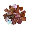 Electroplated Natural Agate Beads Strands G-K109-05-A-3