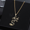 Vintage Alloy Pendant Necklaces WGC3CFA-01-1