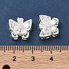 Brass Micro Pave Cubic Zirconia Beads KK-C155-02S-01-3