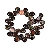 Natural Multi-Color Agate Beads Strands G-T138-126-2