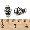 Animal 304 Stainless Steel Beads STAS-E214-11AS-11-3