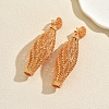 Vintage Filigree Mesh Lantern Alloy Stud Earrings OB4843-5