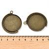 Zinc Alloy Pendant Cabochon Settings FIND-NH0001-13C-AB-3