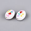 Handmade Porcelain Ceramic Beads PORC-Q005-07E-2
