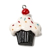 Opaque Resin Imitation Food Pendants FIND-Z006-05A-1