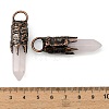 Natural Rose Quartz Big Pendants G-D102-05R-04-3