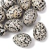 Natural Dalmatian Jasper Egg Stone G-L654-H04-01-1