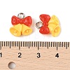 Christmas Theme Opaque Resin Pendants RESI-S08-02F-3