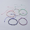 Adjustable Braided Bead Bracelets BJEW-JB04902-1