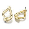Alloy Stud Earrings EJEW-N046-010-NR-2