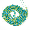 Crackle Glass Beads Strands GLAA-N009-4mm-10-2
