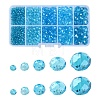 Electroplate Glass Beads Strands EGLA-YW0003-87A-1