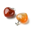 Natural Carnelian Pendants G-F820-10A-04-2