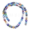 Handmade Evil Eye Lampwork Beads Strands LAMP-G166-04A-03-2