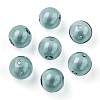 Transparent Blow High Borosilicate Glass Globe Beads X-GLAA-T003-09E-3