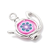 Handmade Polymer Clay Pendants PALLOY-JF04359-4