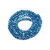 Electroplate Glass Beads Strands EGLA-A044-T2mm-L27-3