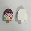 Printed Opaque Resin Decoden Cabochons RESI-T055-04F-1