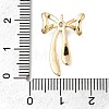 Brass Micro Pave Cubic Zirconia Pendants KK-U061-21G-3