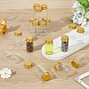 20Pcs Clear Glass Bottles Bead Containers CON-AR0001-16B-4