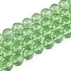 Transparent Glass Bead Strands GLAA-R095-10mm-28-1