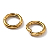 Ion Plating(IP) 304 Stainless Steel Open Jump Rings STAS-M081-02G-04-3