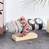 Velvet Slant Back Bracelet Display Stands BDIS-WH0008-11-4