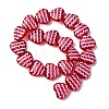 Glass Enamel Beads GLAA-Q125-01A-04-3
