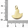 Brass Enamel Pendants KK-K400-23G-03-3